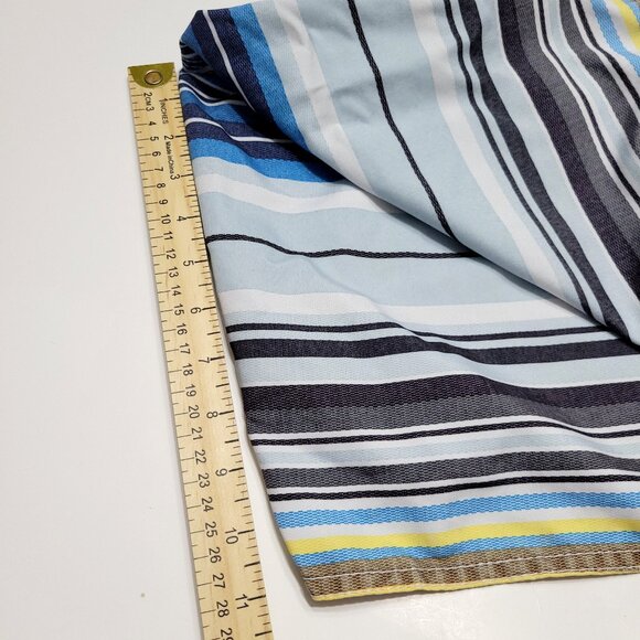 Billabong Men Hecho De Board Short Sz 36 Multicolor Stripe Cargo Swim Trunks Y2K - Picture 10 of 16